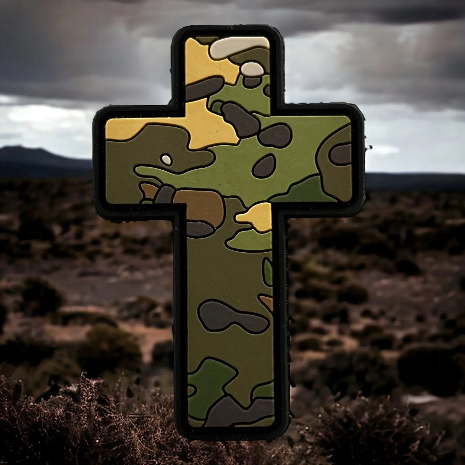 Camoflage Cross PATCHLAB
