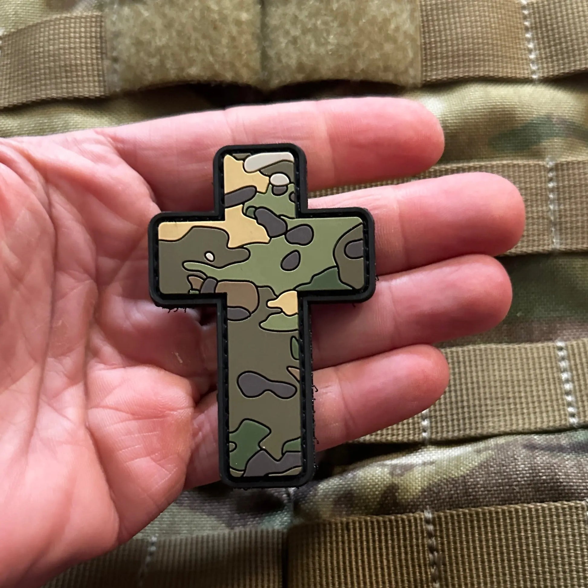 Camoflage Cross PATCHLAB