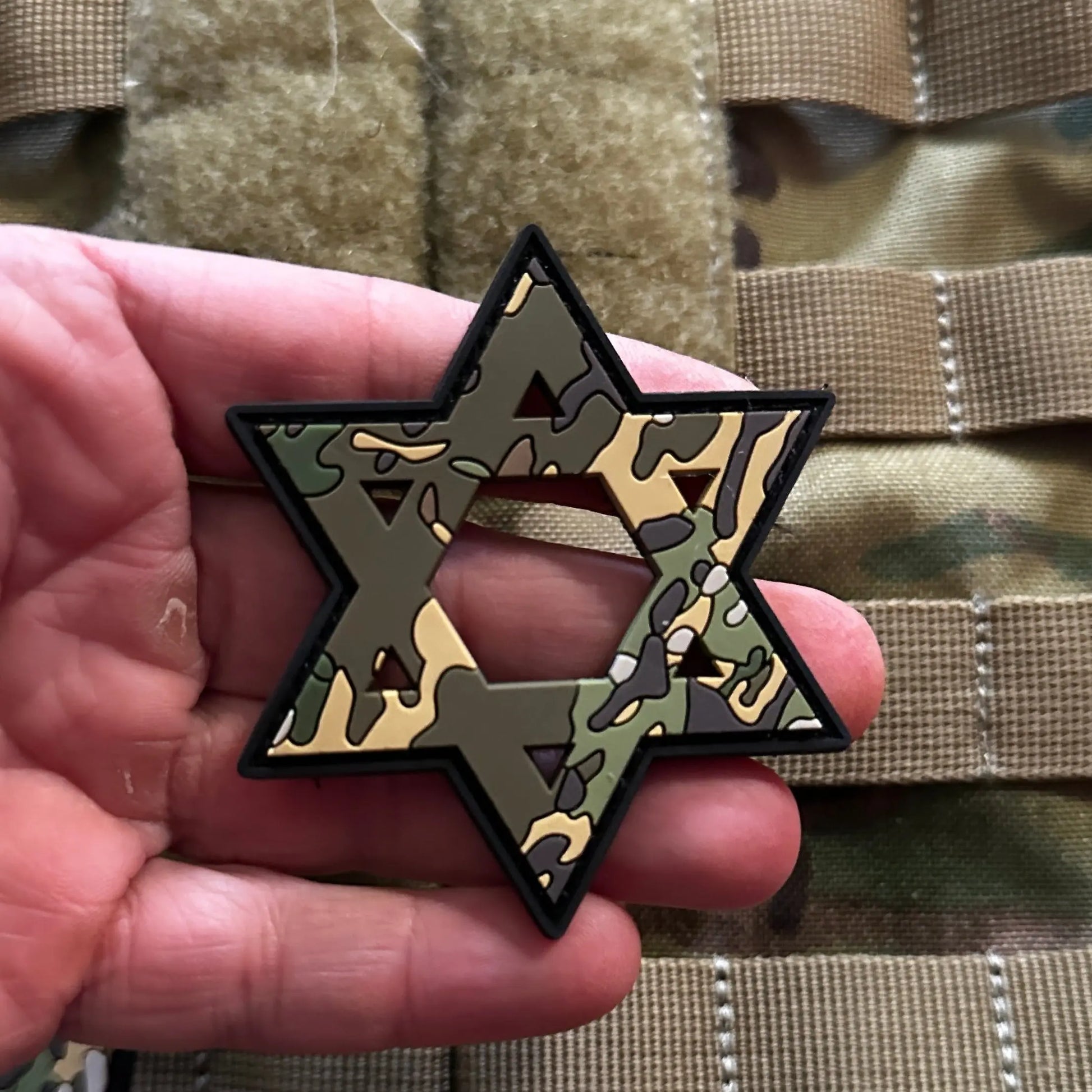 Camoflage Star PATCHLAB
