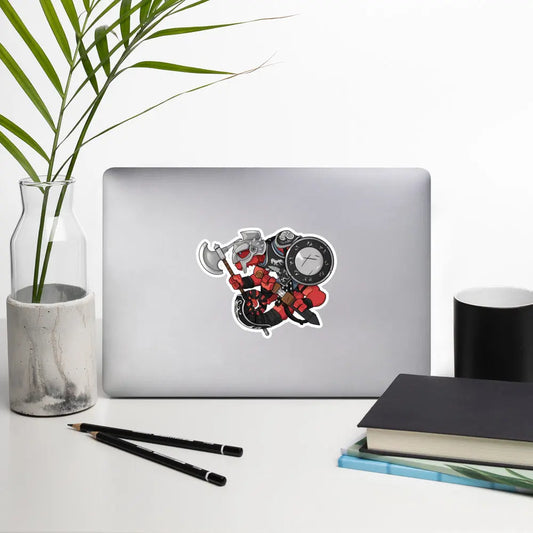 Chameleon Legion Gladiator Kiss Cut Sticker PATCHLAB
