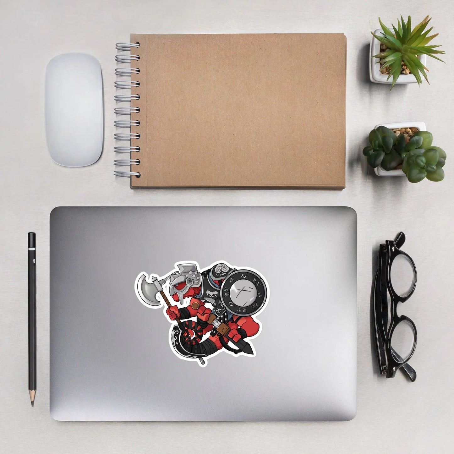 Chameleon Legion Gladiator Kiss Cut Sticker PATCHLAB