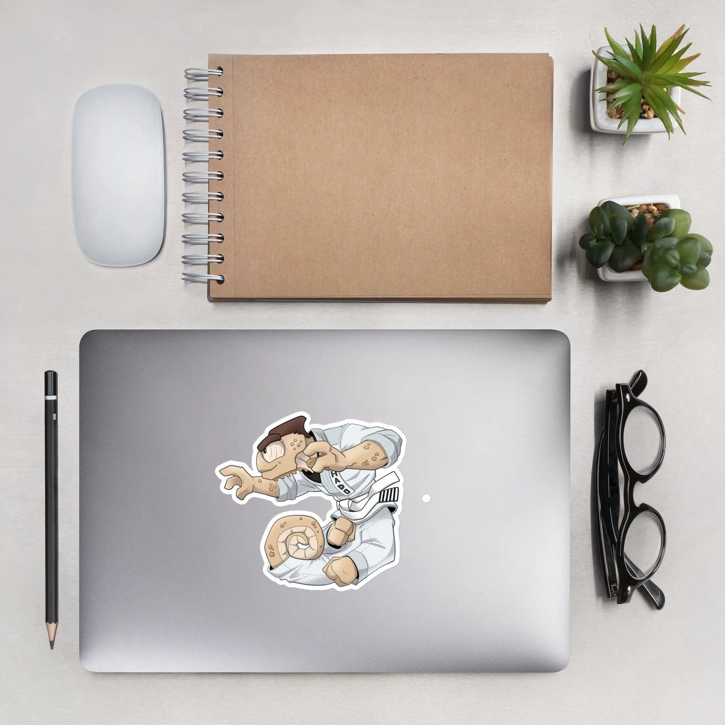 Chameleon Legion Jiu Jitsu Kiss Cut Stickers PATCHLAB