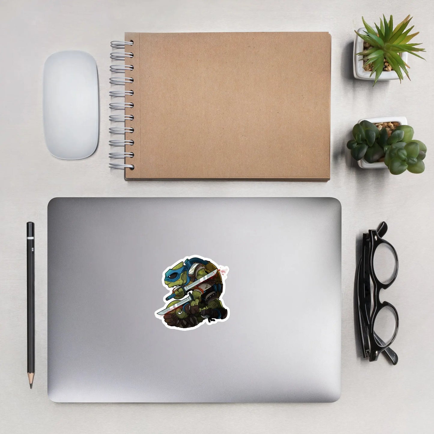 Chameleon Legion Mutant Turtle Bubble-free stickers PATCHLAB