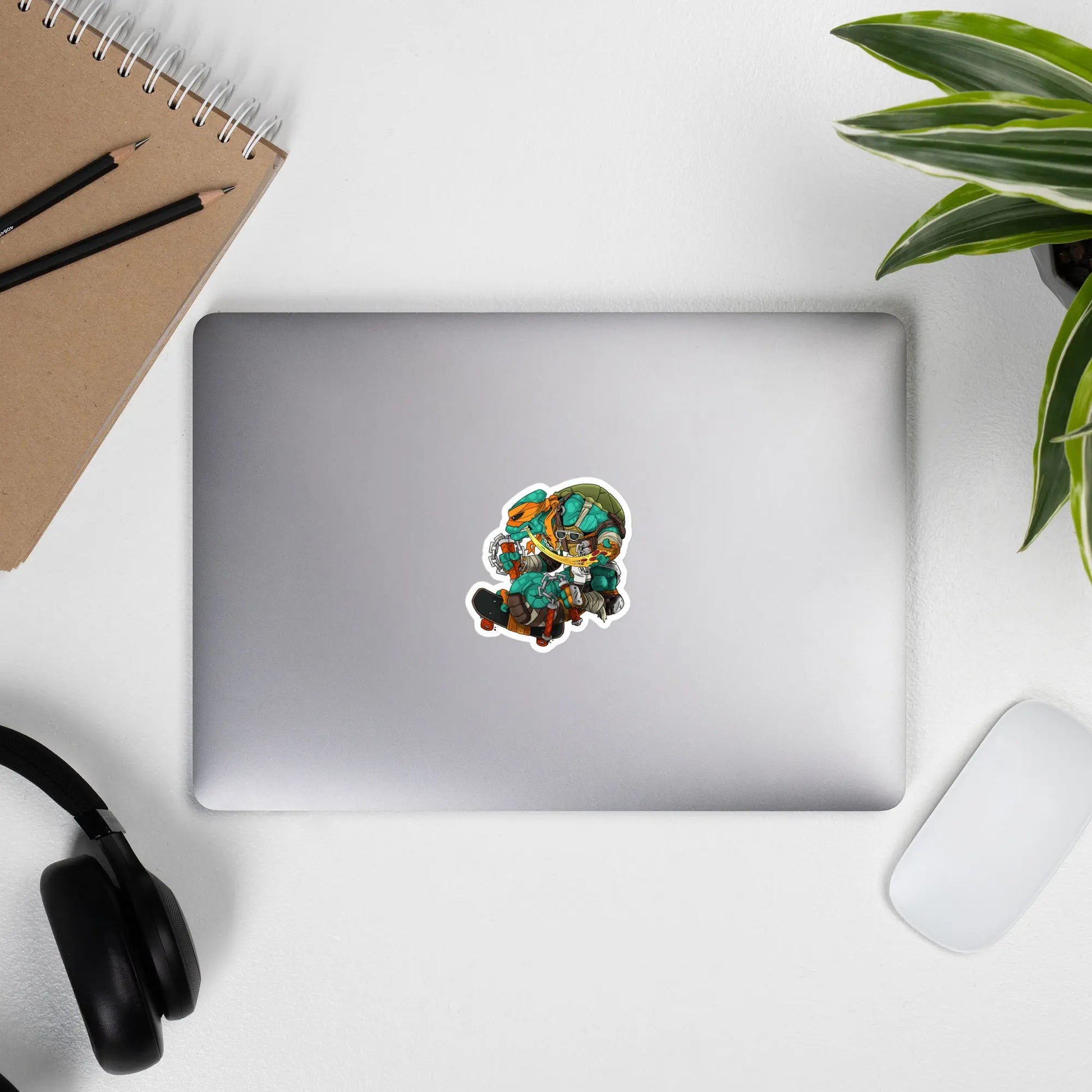 Chameleon Legion Yellow Mutant Turtle Bubble-free stickers PATCHLAB