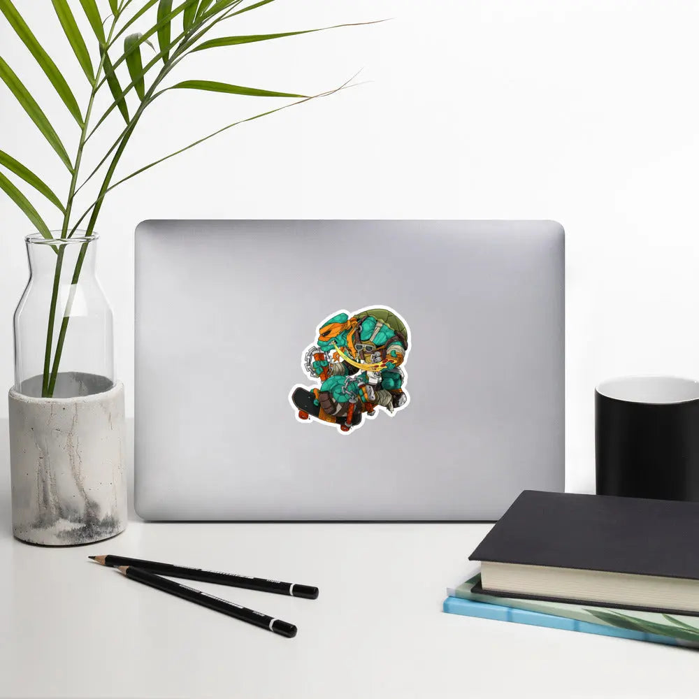 Chameleon Legion Yellow Mutant Turtle Bubble-free stickers PATCHLAB