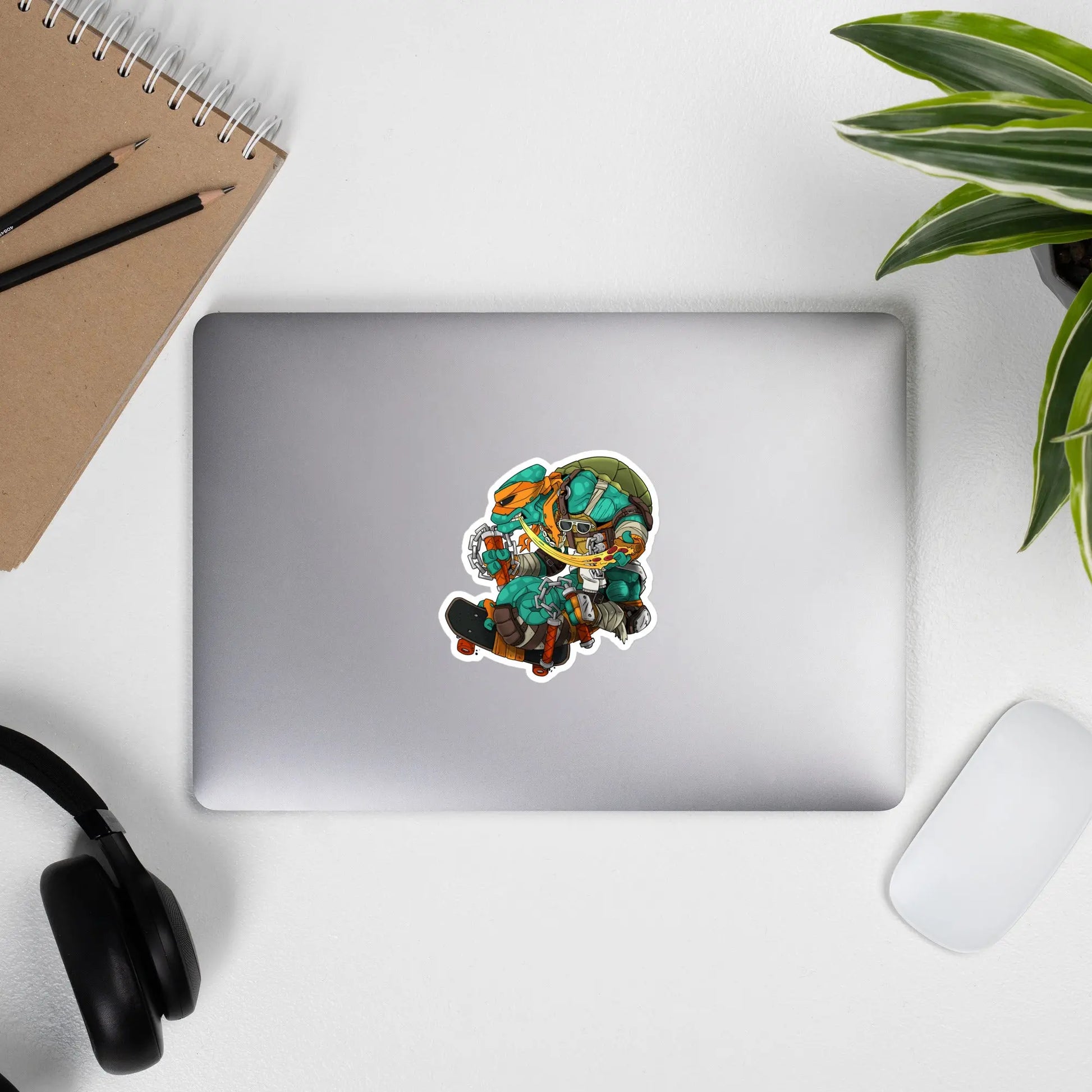 Chameleon Legion Yellow Mutant Turtle Bubble-free stickers PATCHLAB