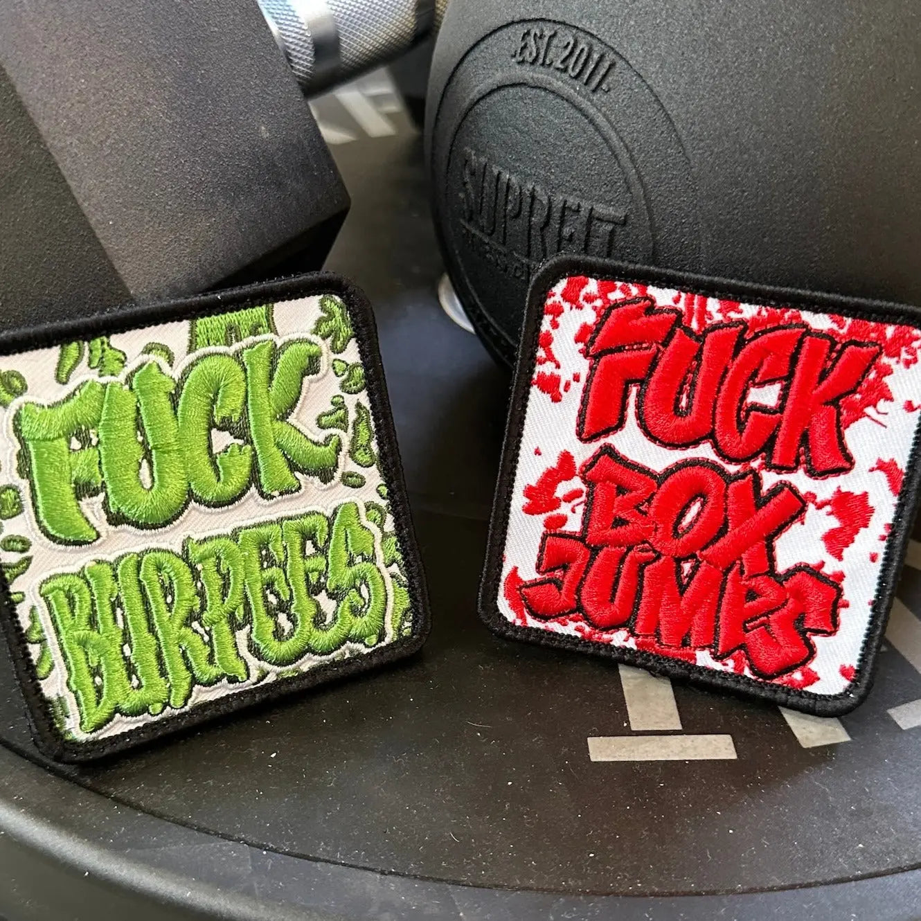 F*CK BURPEES PATCHLAB.DE