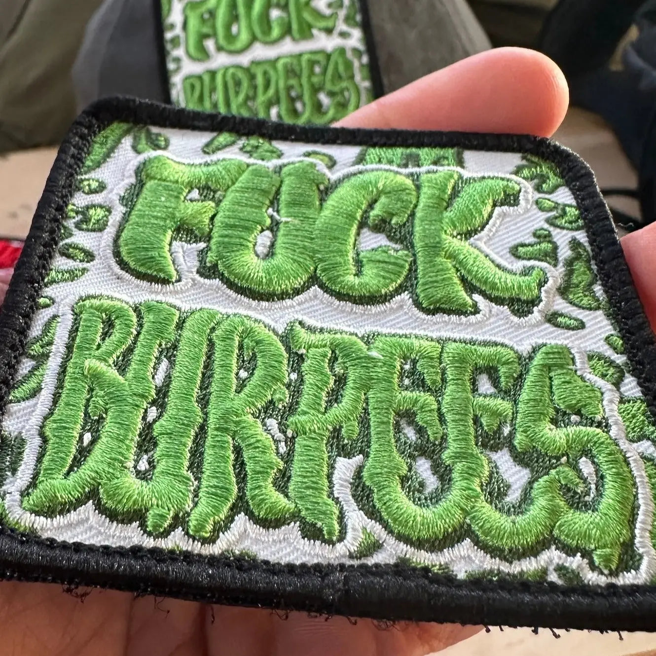 F*CK BURPEES PATCHLAB.DE