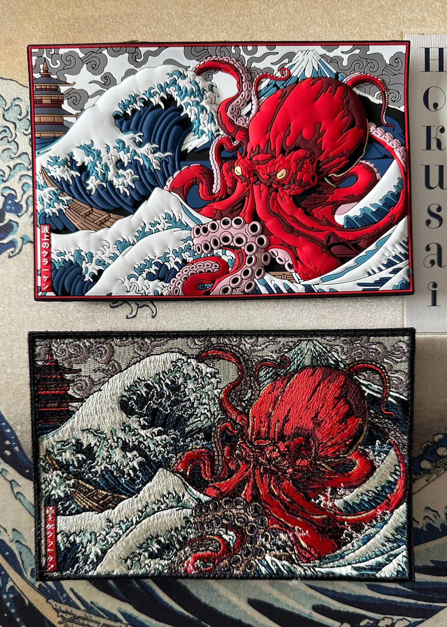 GREAT WAVE #4 KRAKEN PATCHLAB.DE