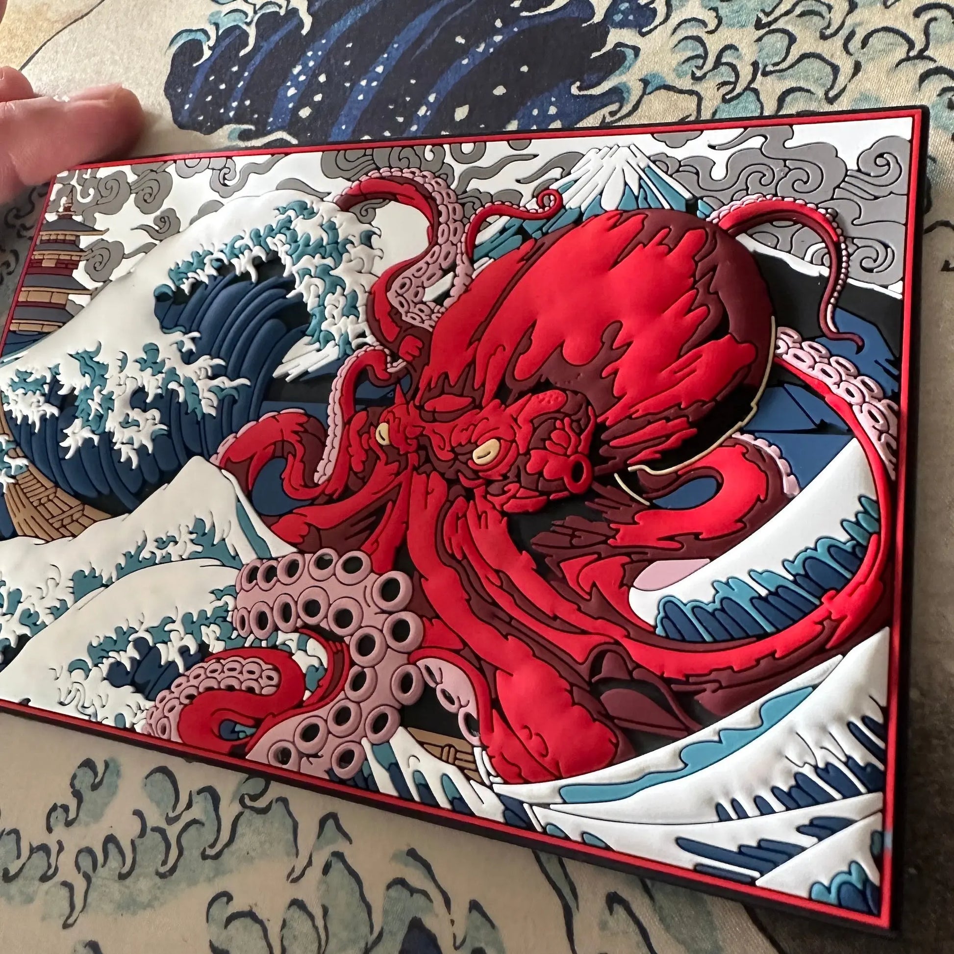 GREAT WAVE #4 KRAKEN PATCHLAB.DE