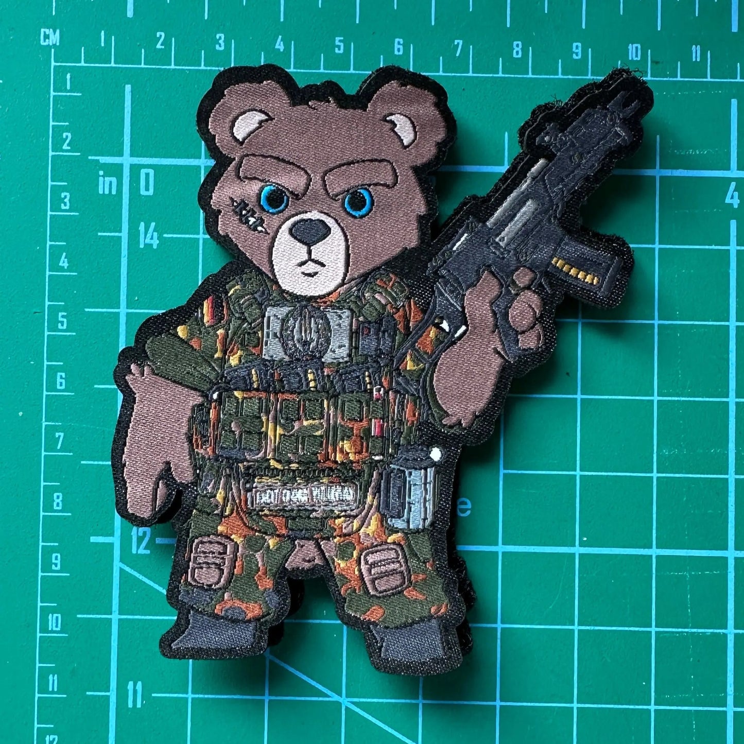 KSK TEDDY WOVEN patchlab