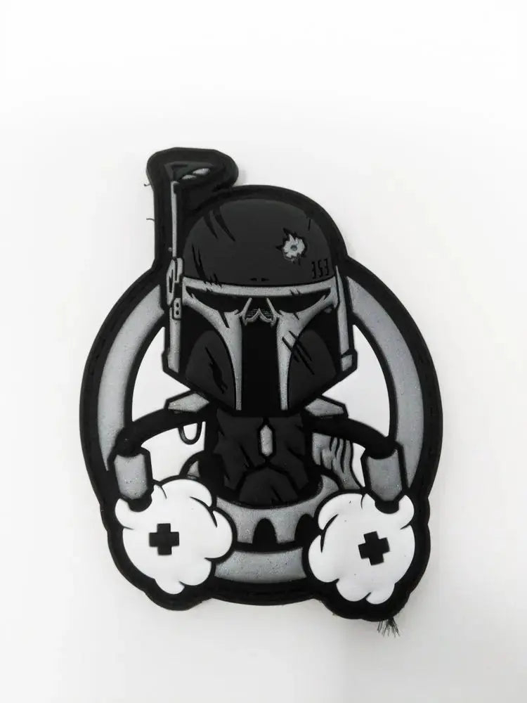 Fett mit Totenkopfgesicht
