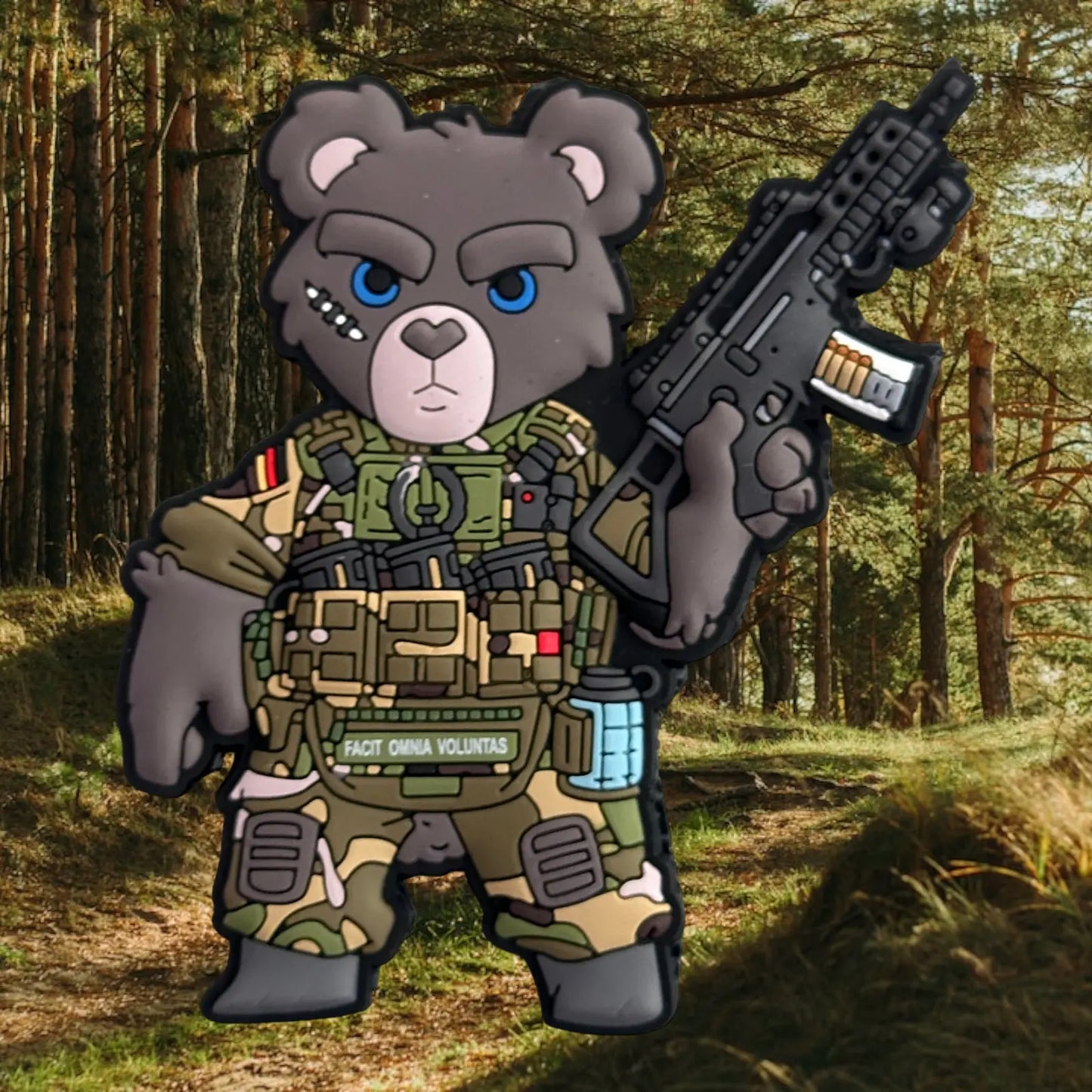 TACTICAL KSK TEDDY patchlab
