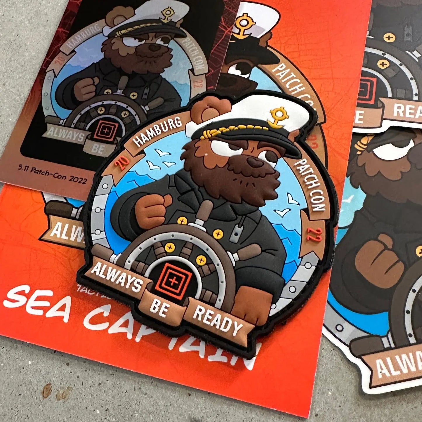 5.11 Patch Con 2022 - Sea Captain PATCHLAB