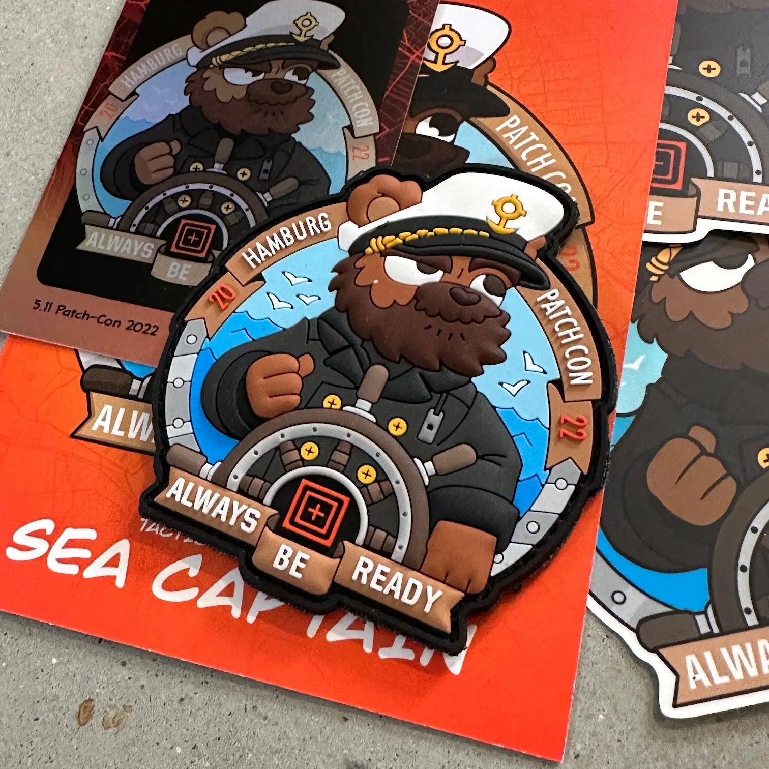 5.11 Patch Con 2022 - Sea Captain PATCHLAB