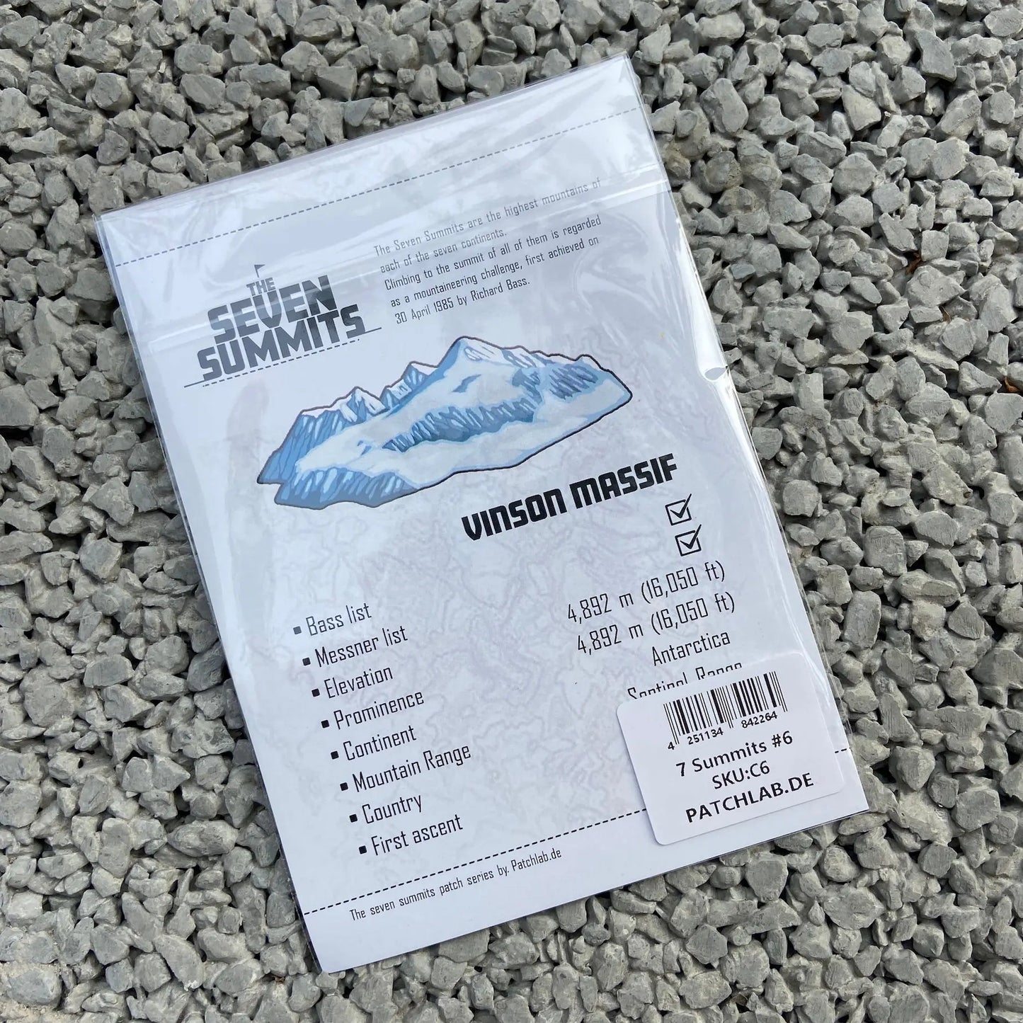 7S #6 Mount Vinson PATCHLAB.DE