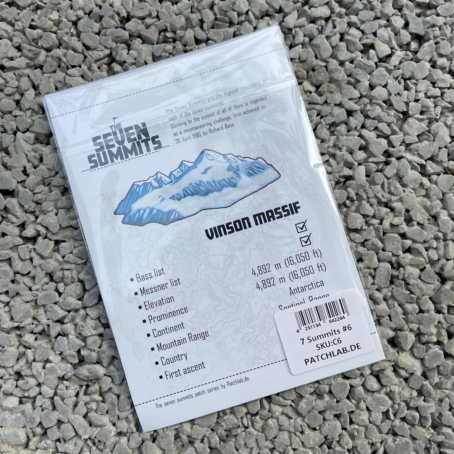 7S #6 Mount Vinson PATCHLAB.DE