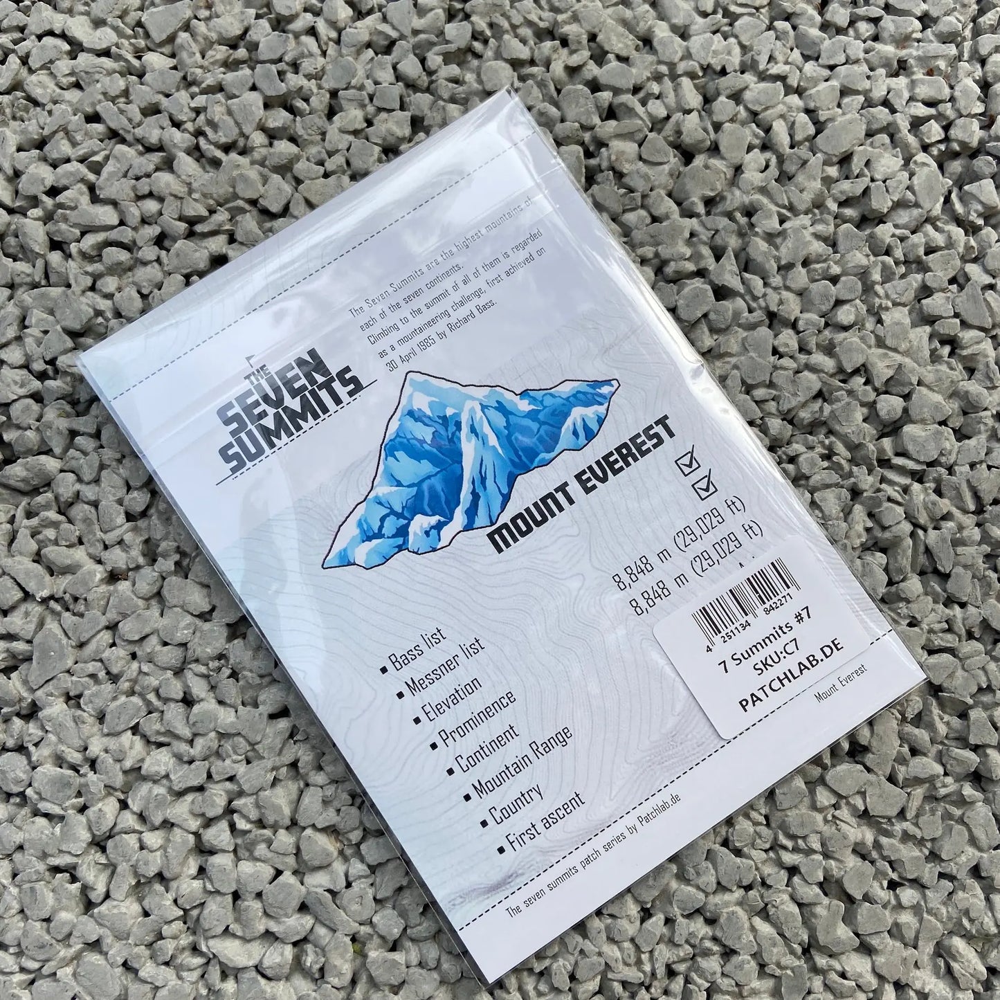 7S #7 Mount Everest PATCHLAB.DE