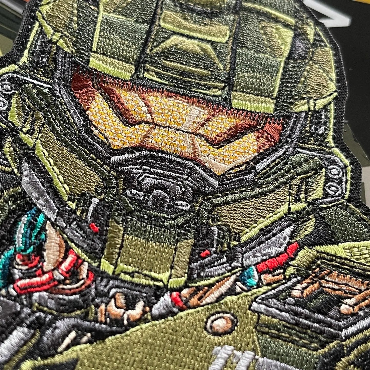 thousands of stitches