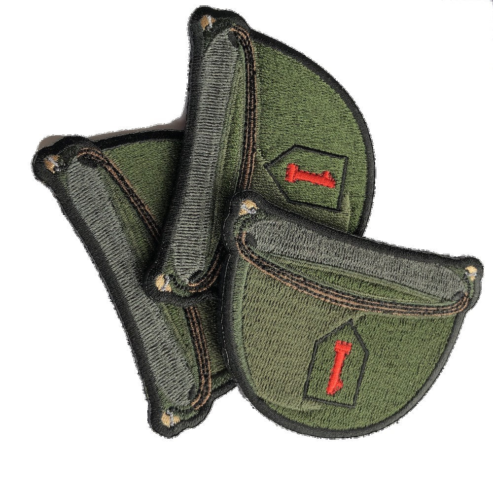 BIG RED ONE HELMET patchlab