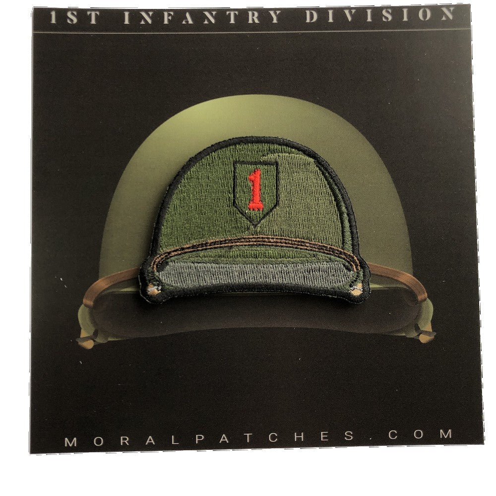 BIG RED ONE HELMET patchlab