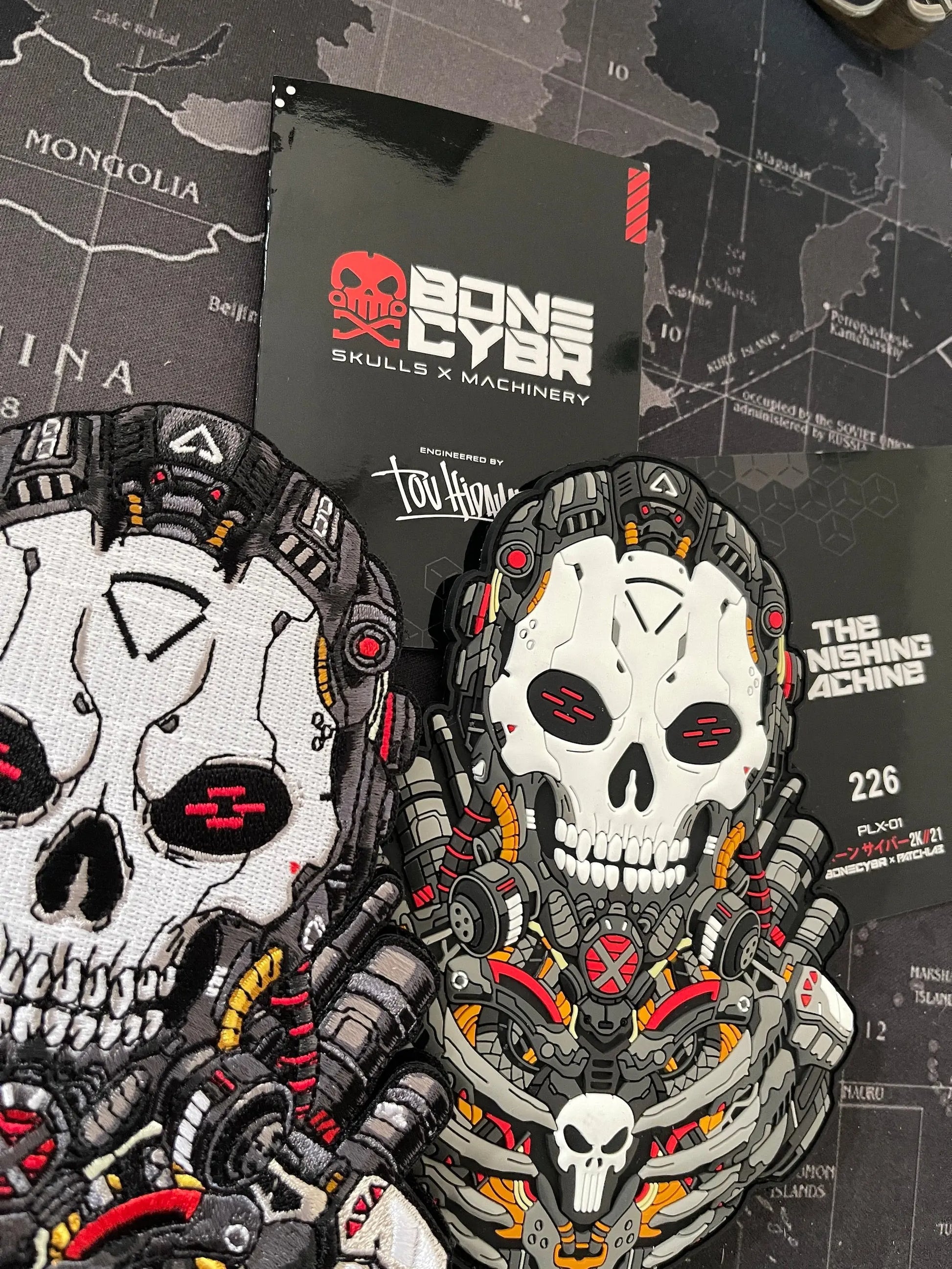 BONECYBER #1 PUNISHER PATCHLAB.DE