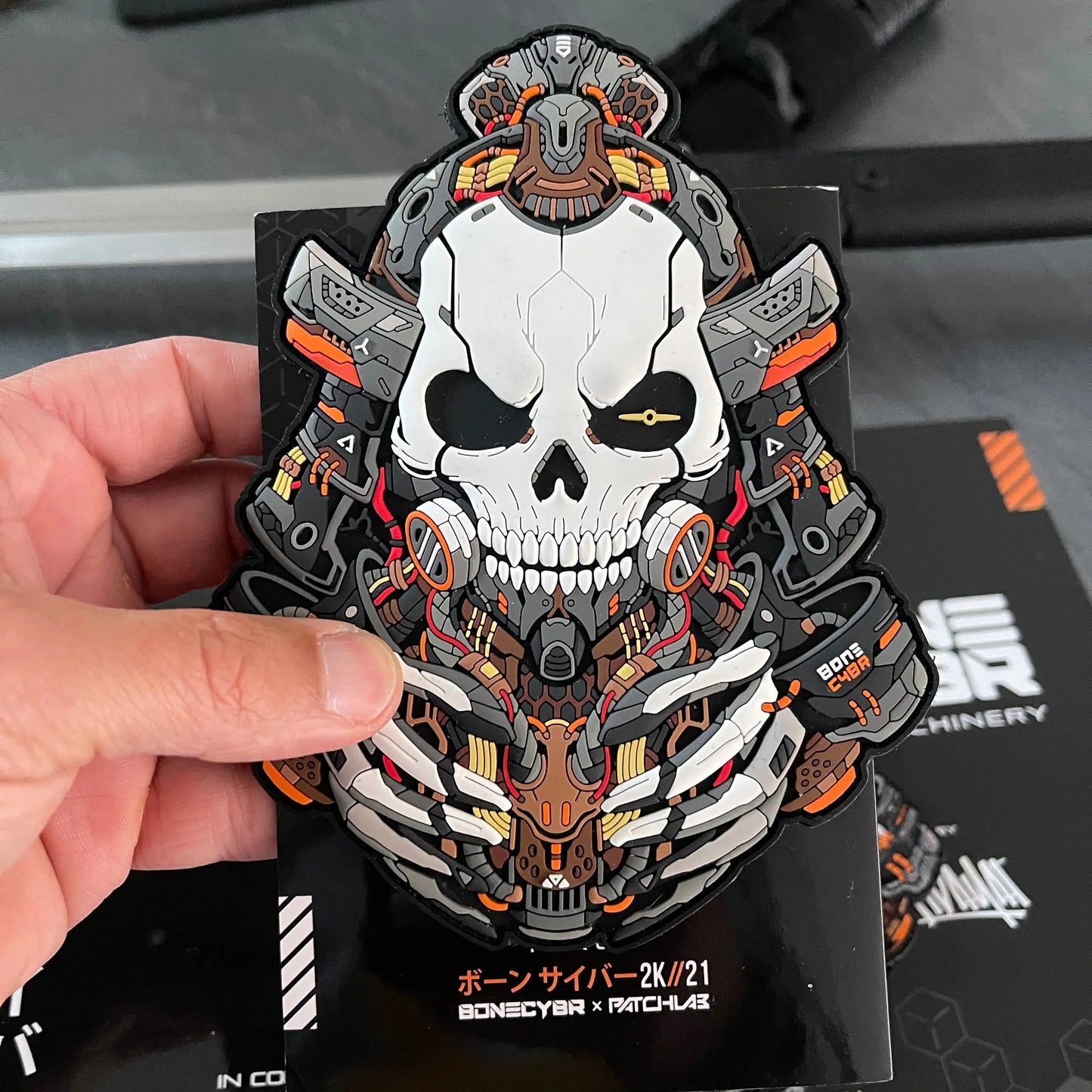 BONECYBER #2 TECHRONIN PATCHLAB.DE
