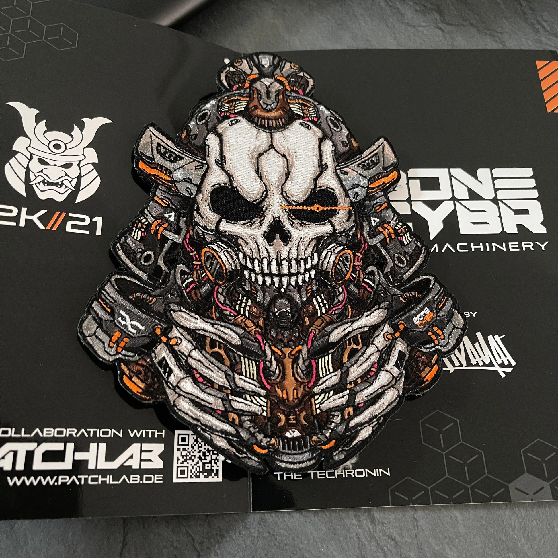 BONECYBER #2 TECHRONIN PATCHLAB.DE