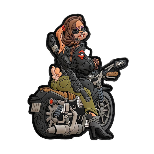Biker Bunny patchlab