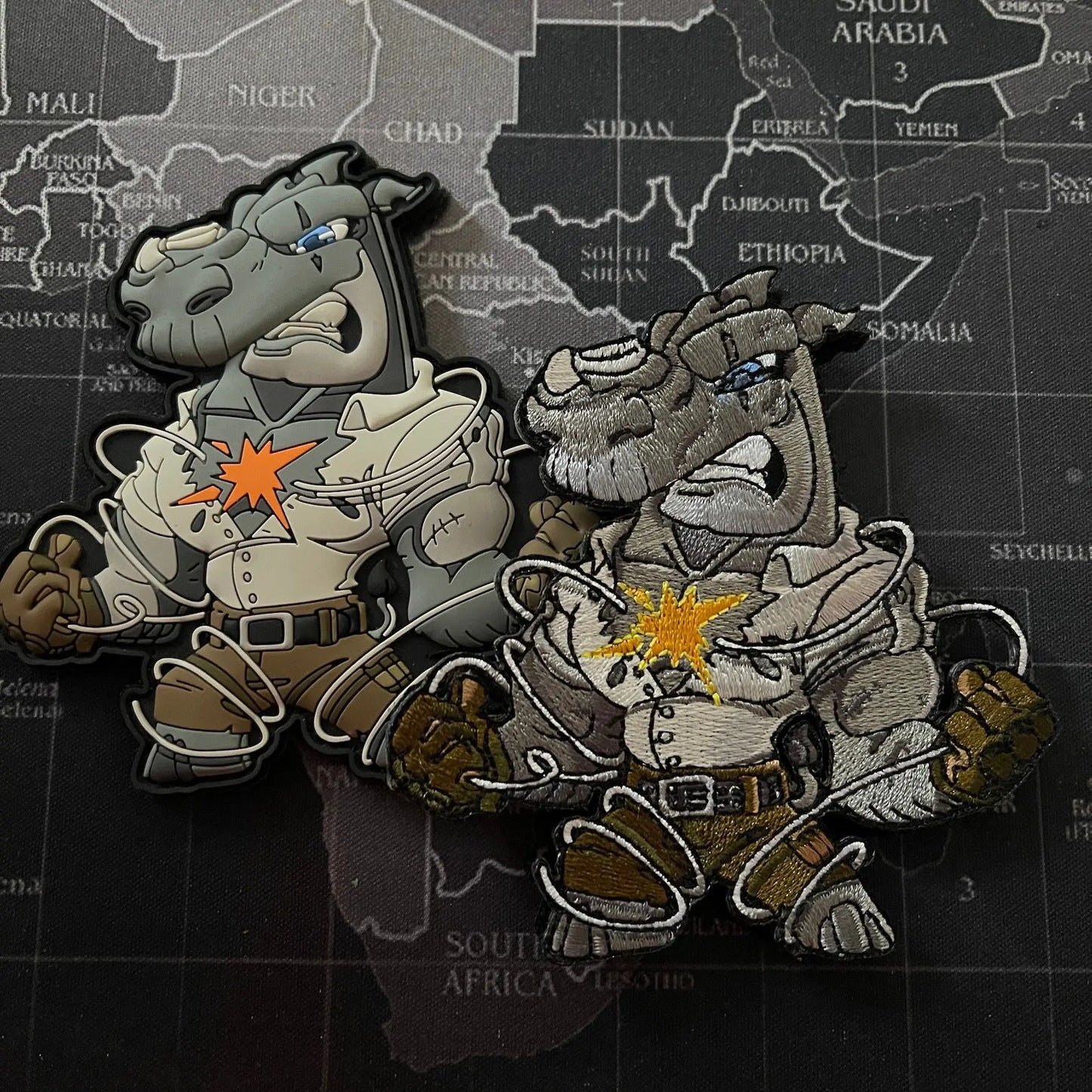 C.R.O.W. RHINO PATCHLAB.DE