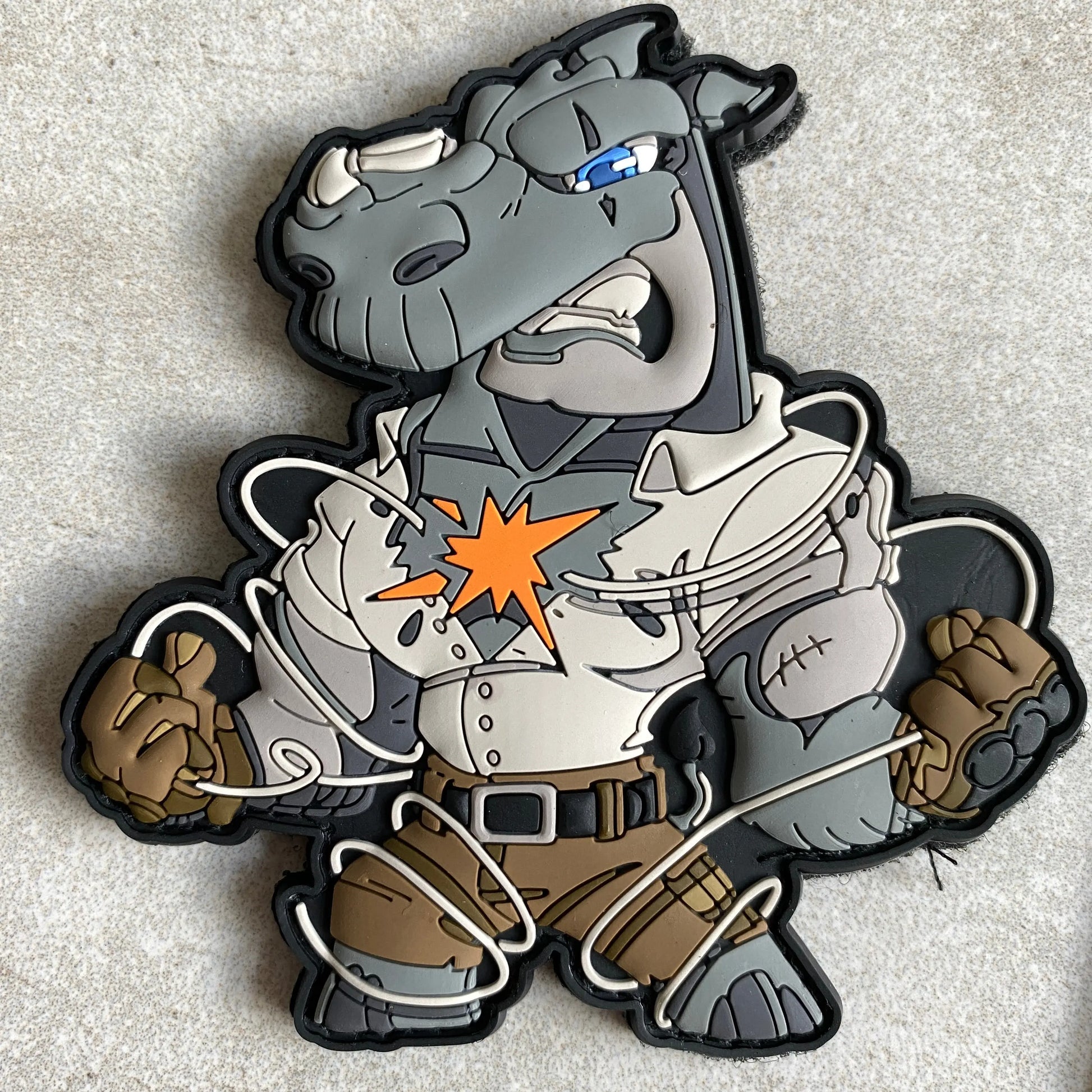 C.R.O.W. RHINO PATCHLAB.DE