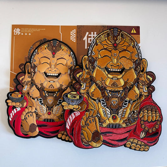 Cyberpunk Buddha PATCHLAB.DE