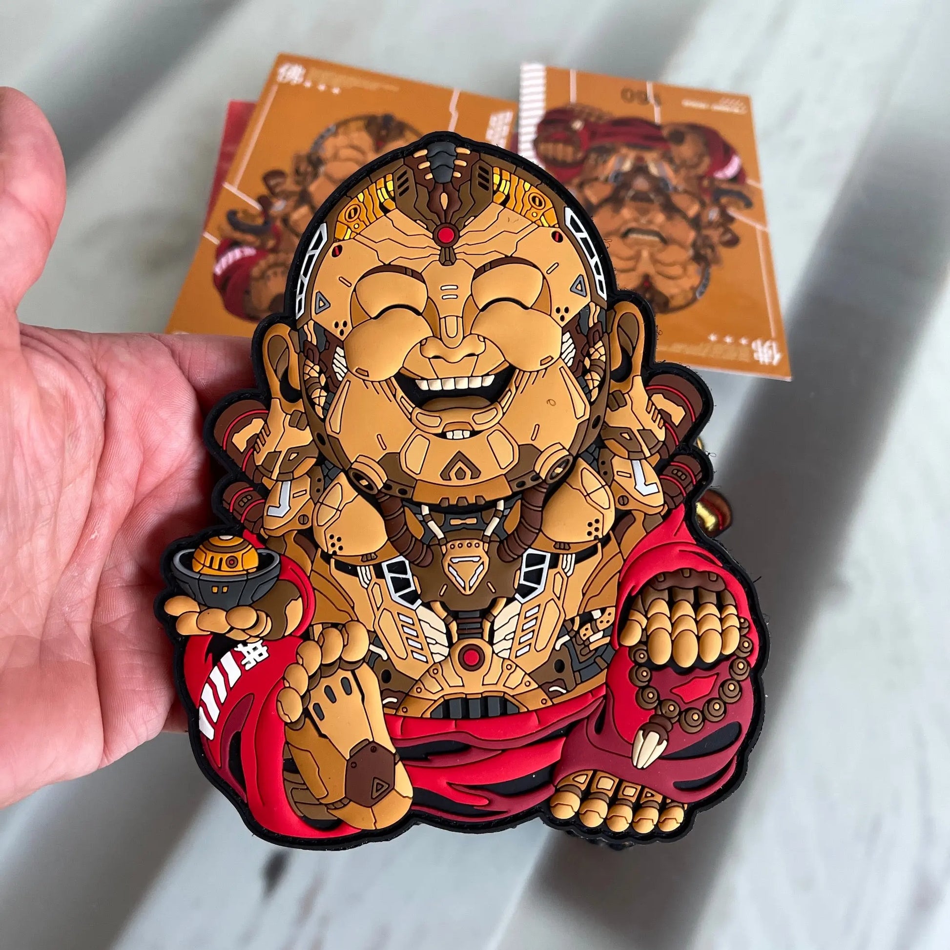 Cyberpunk Buddha PATCHLAB.DE