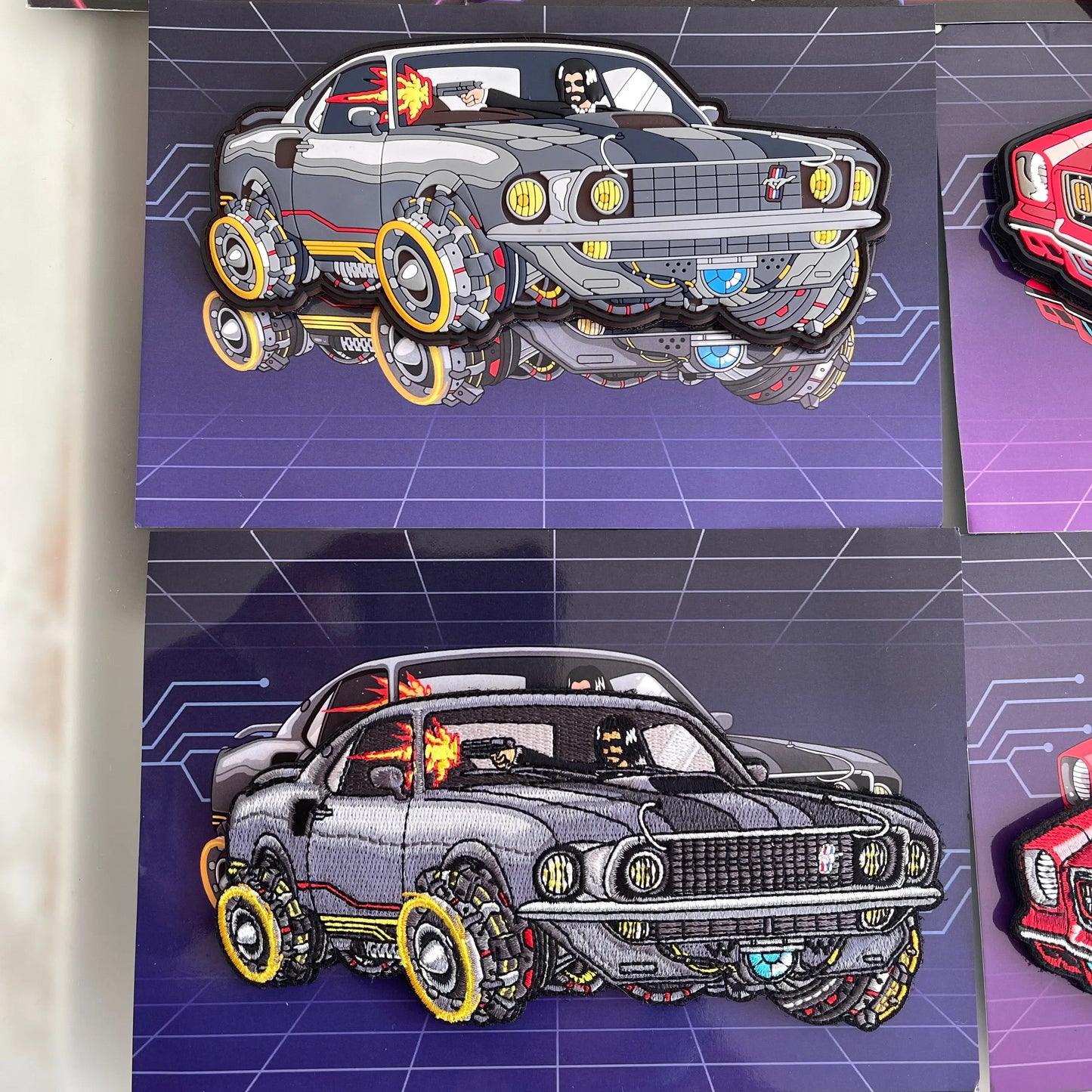 Cyberpunk Cars #1 PATCHLAB.DE