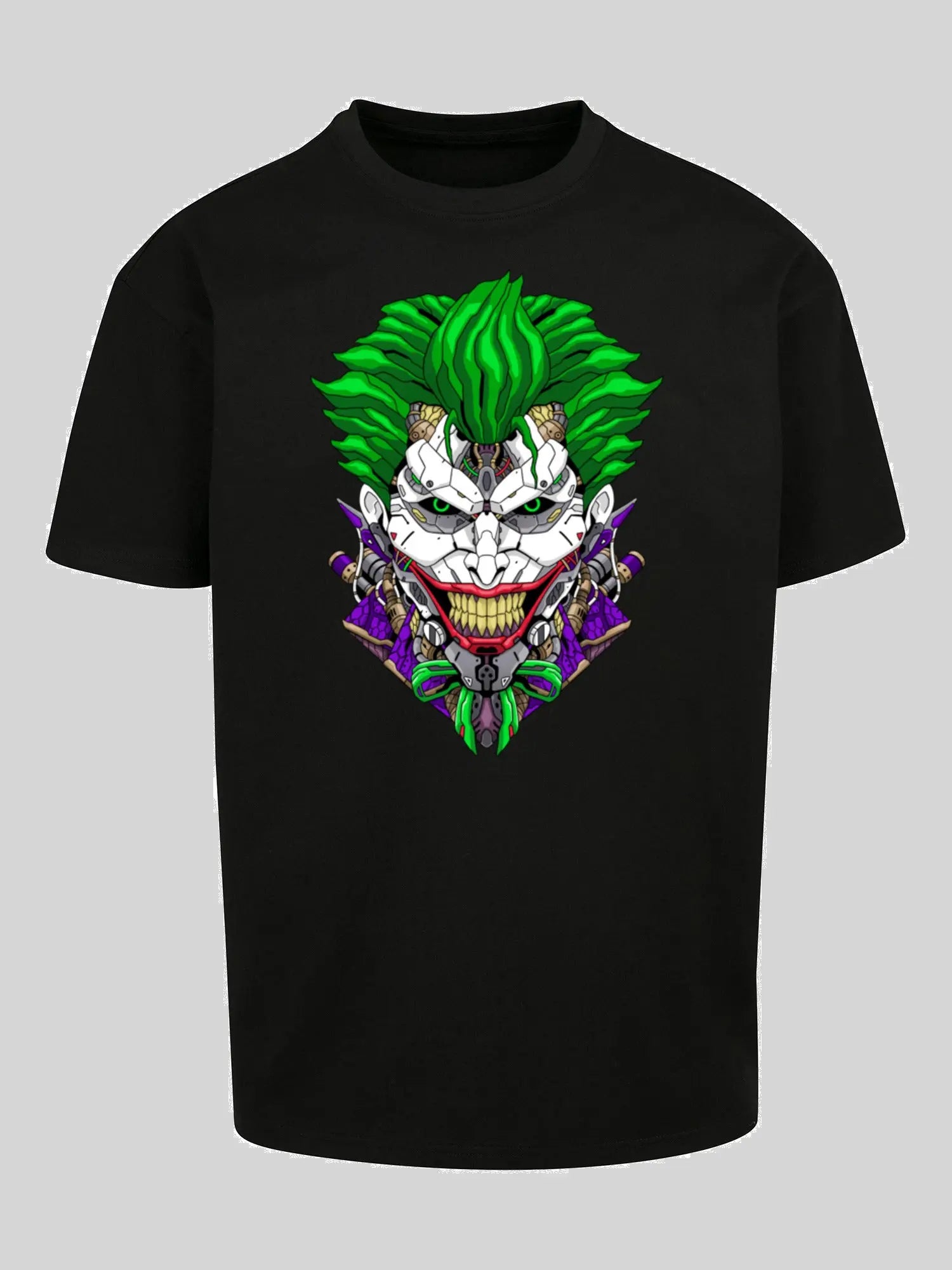 Cyberpunk Comic Joker and f4nt4stic with Heavy Oversize Tee F4NTEC