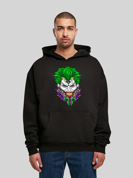 Cyberpunk Comic Joker and f4nt4stic with Ultra Heavy Hoody F4NTEC