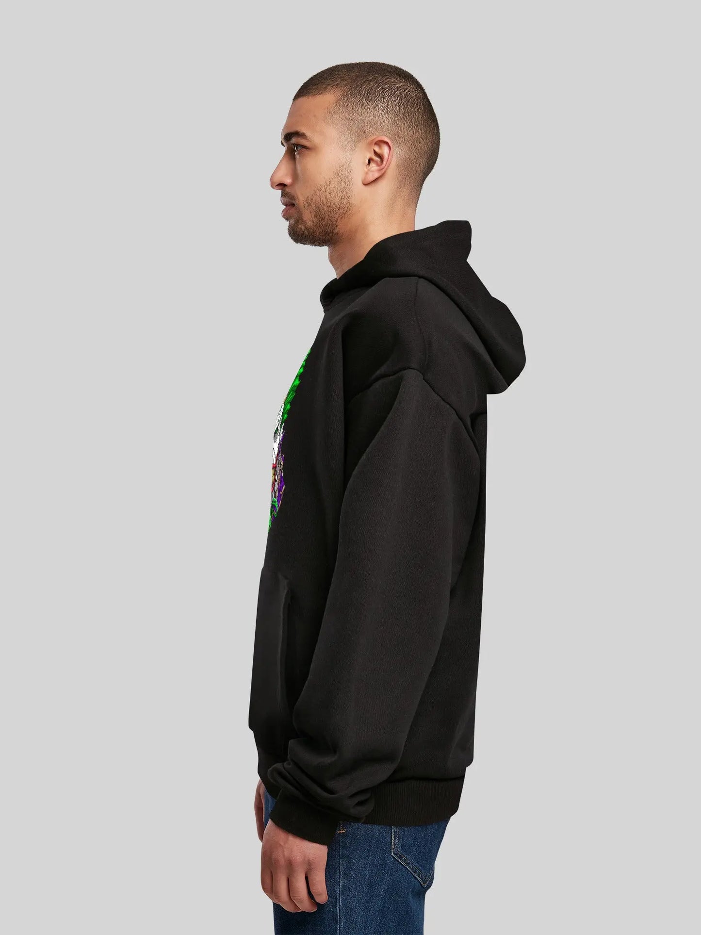 Cyberpunk Comic Joker and f4nt4stic with Ultra Heavy Hoody F4NTEC