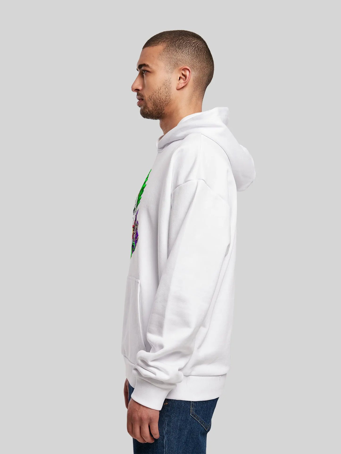 Cyberpunk Comic Joker and f4nt4stic with Ultra Heavy Hoody F4NTEC