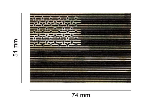 DUAL IR PATCH USA Clawgear