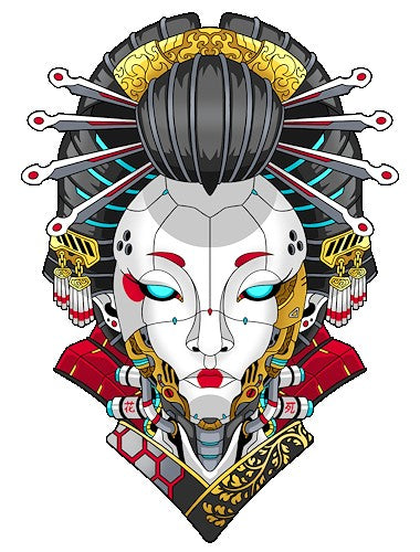 Geisha with Heavy Hoody F4NTEC