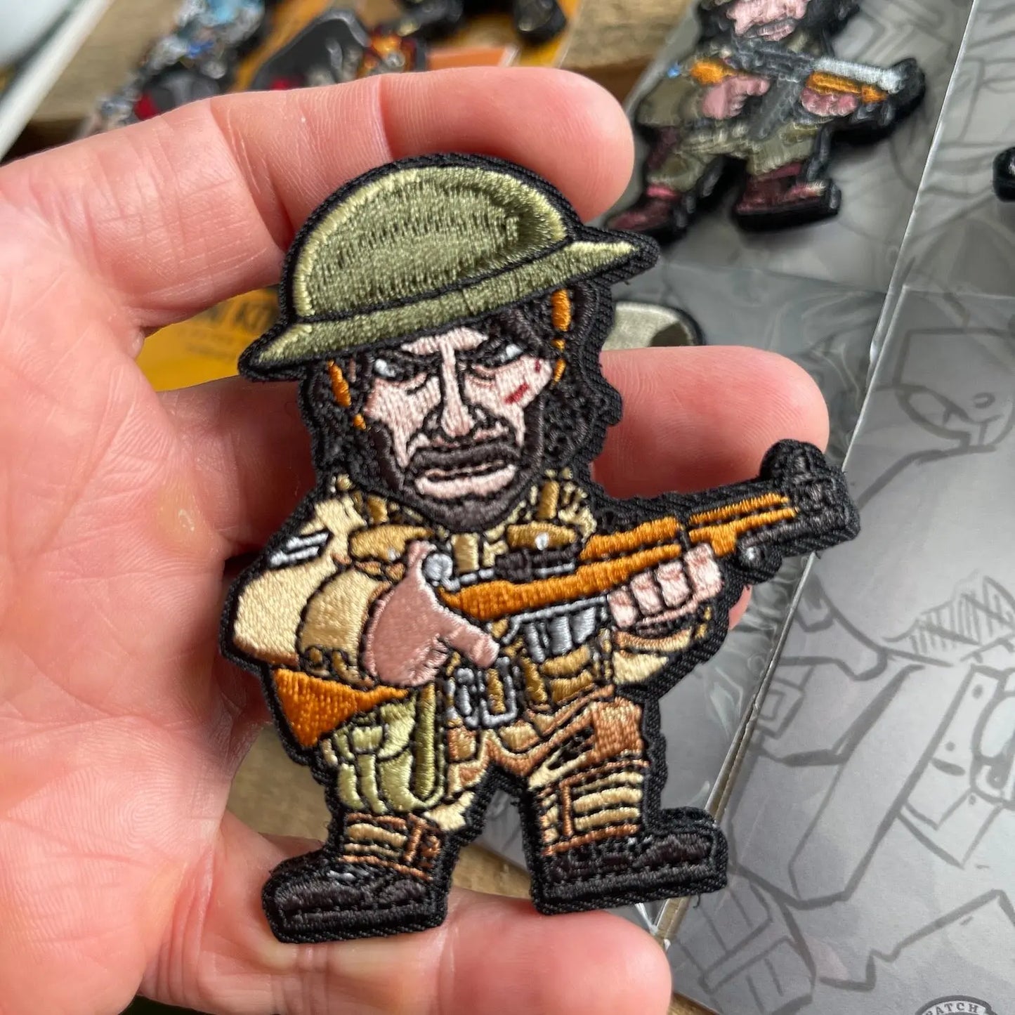 John W. WW 2 Theatre patchlab