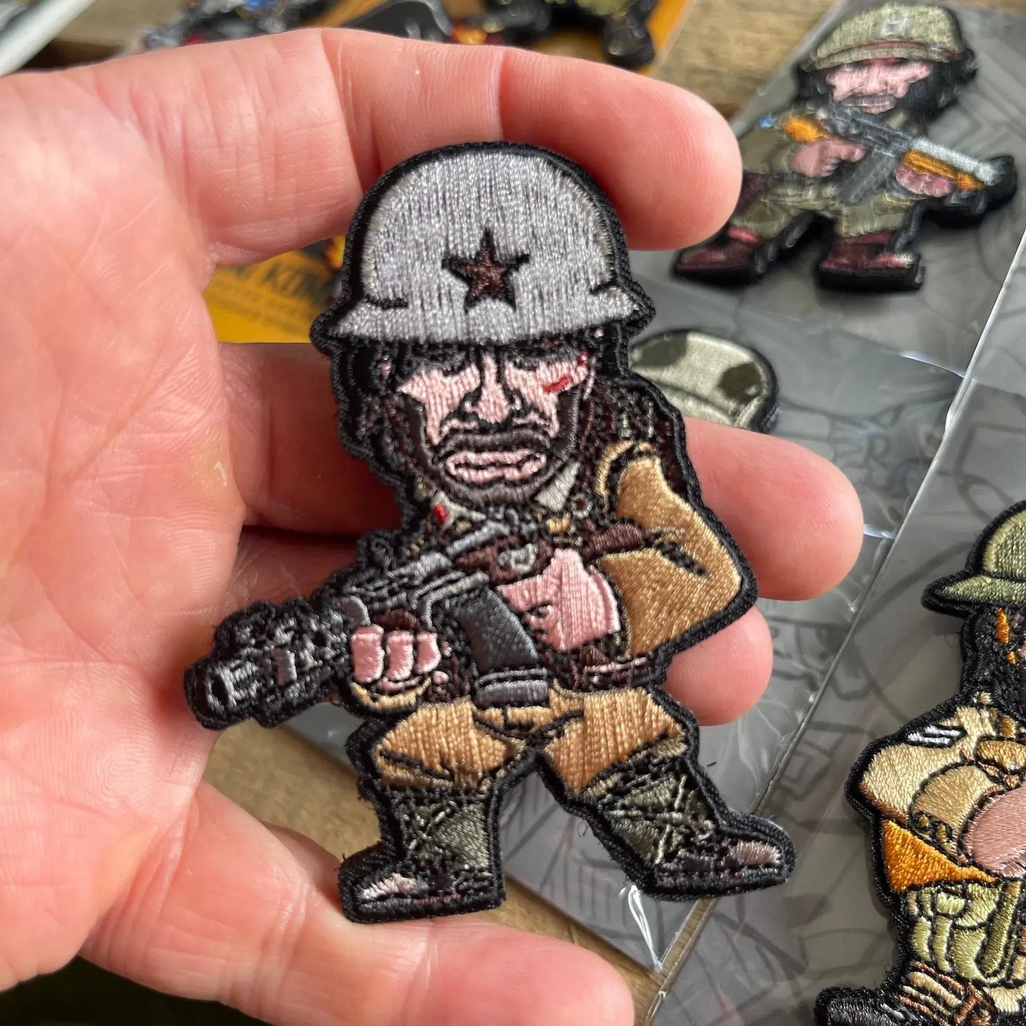 John W. WW 2 Theatre patchlab