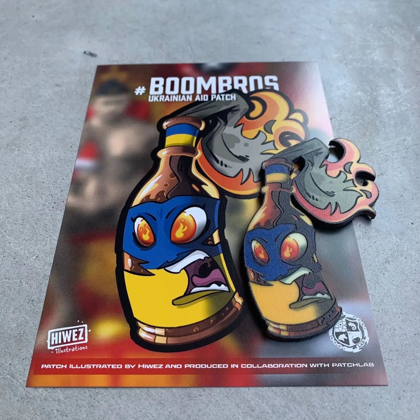 Molotovia Aid Patch PATCHLAB