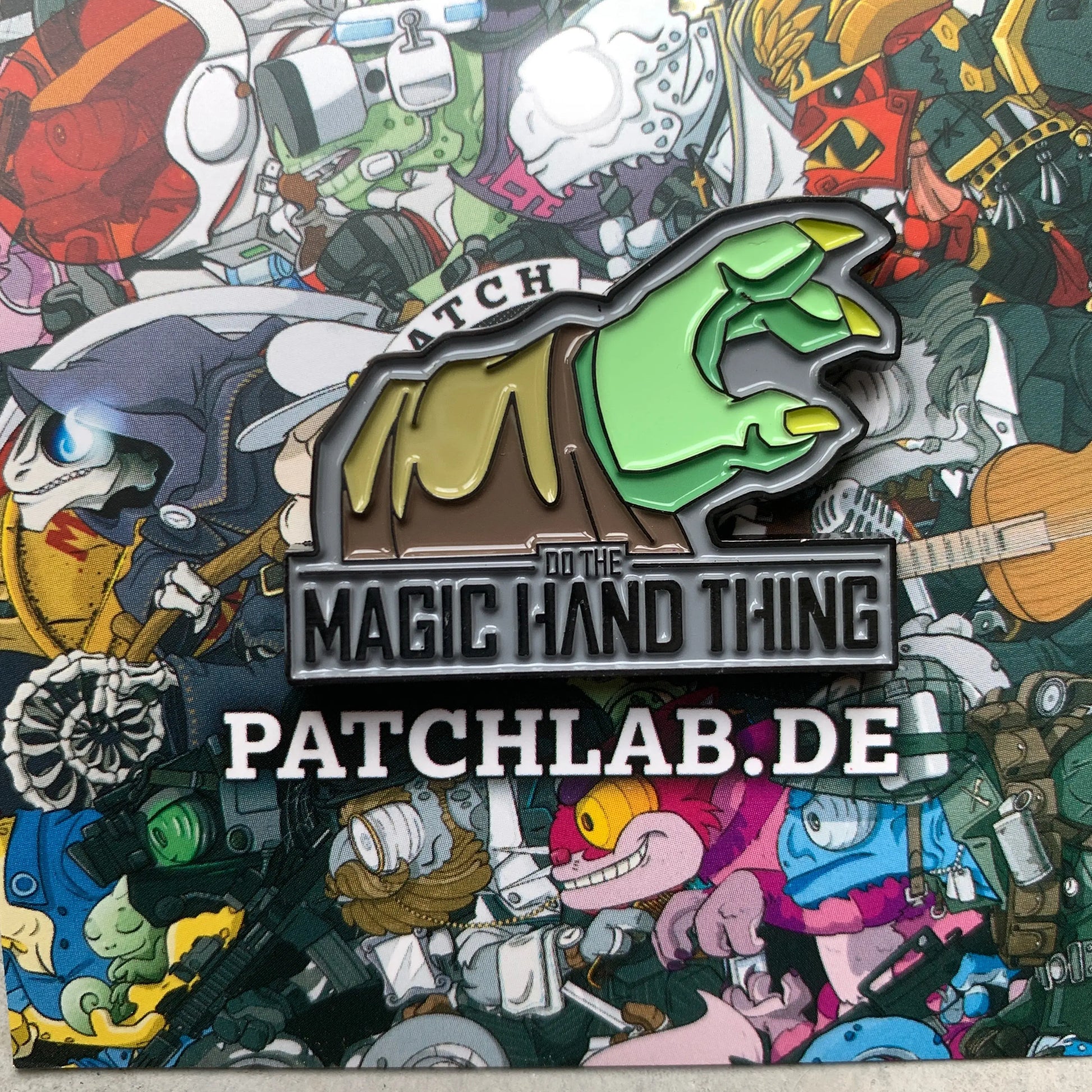 Pin #4 MAGIC HAND PATCHLAB.DE