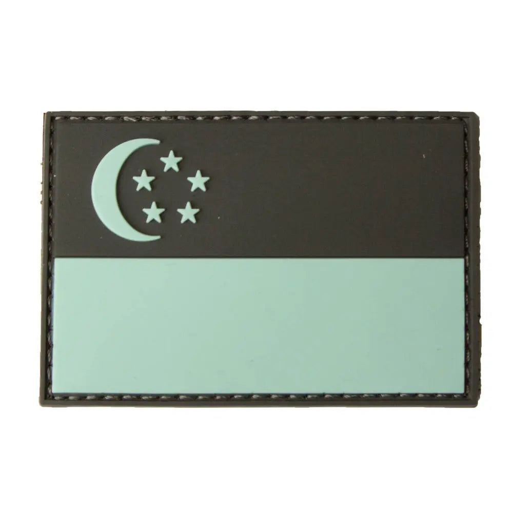 SINGAPUR Singapore Flag Patch PATCHLAB.DE