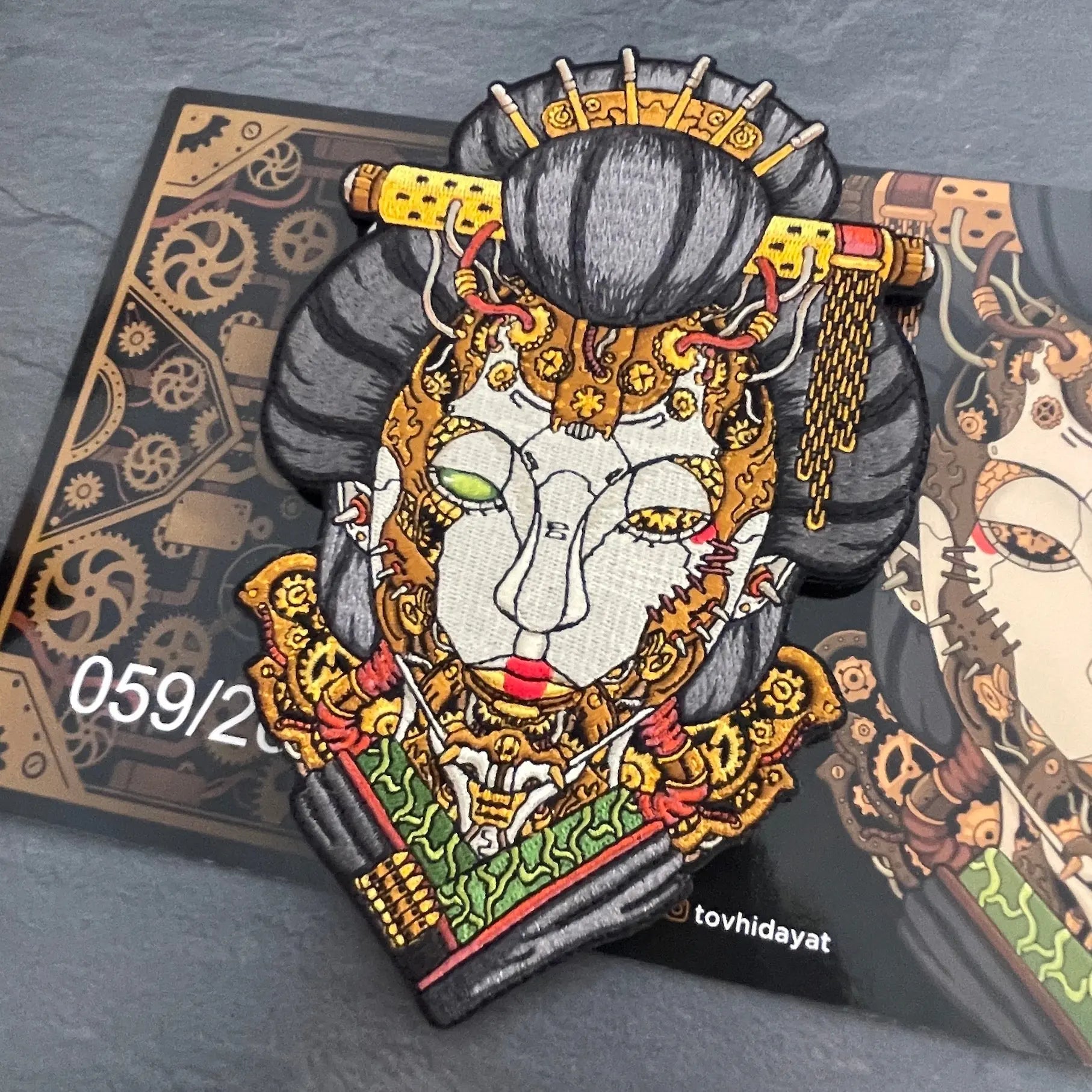 STEAMPUNK #4 GEISHA PATCHLAB