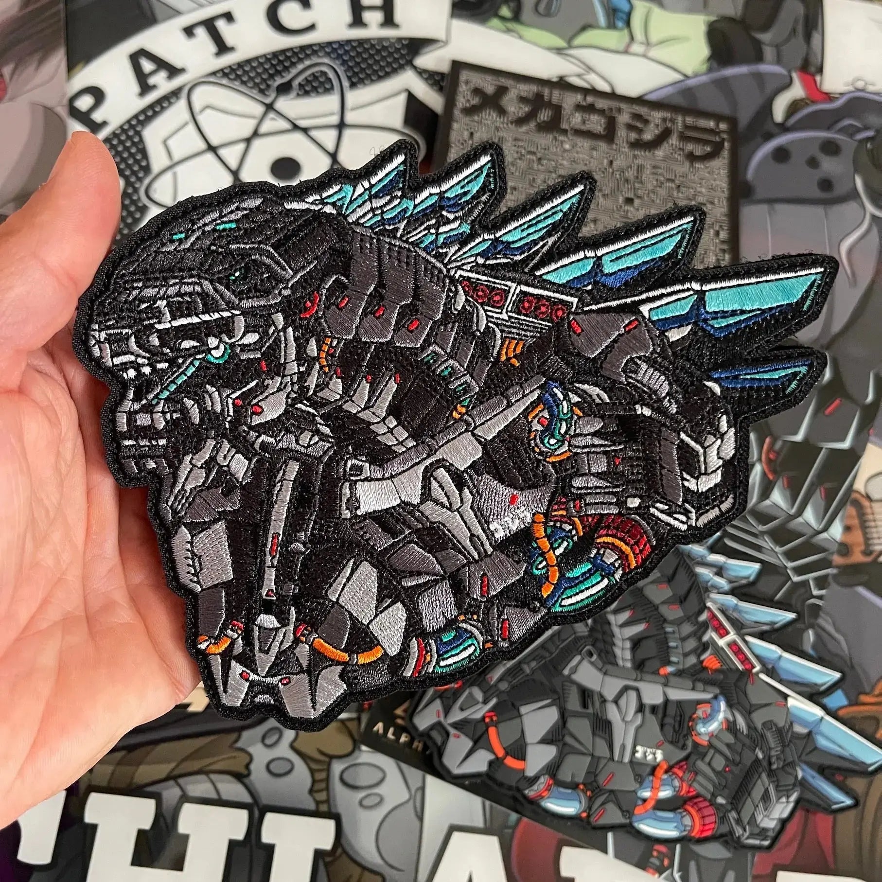 ALPHA MECHA KAIJU GIANT ROBOT PATCHLAB