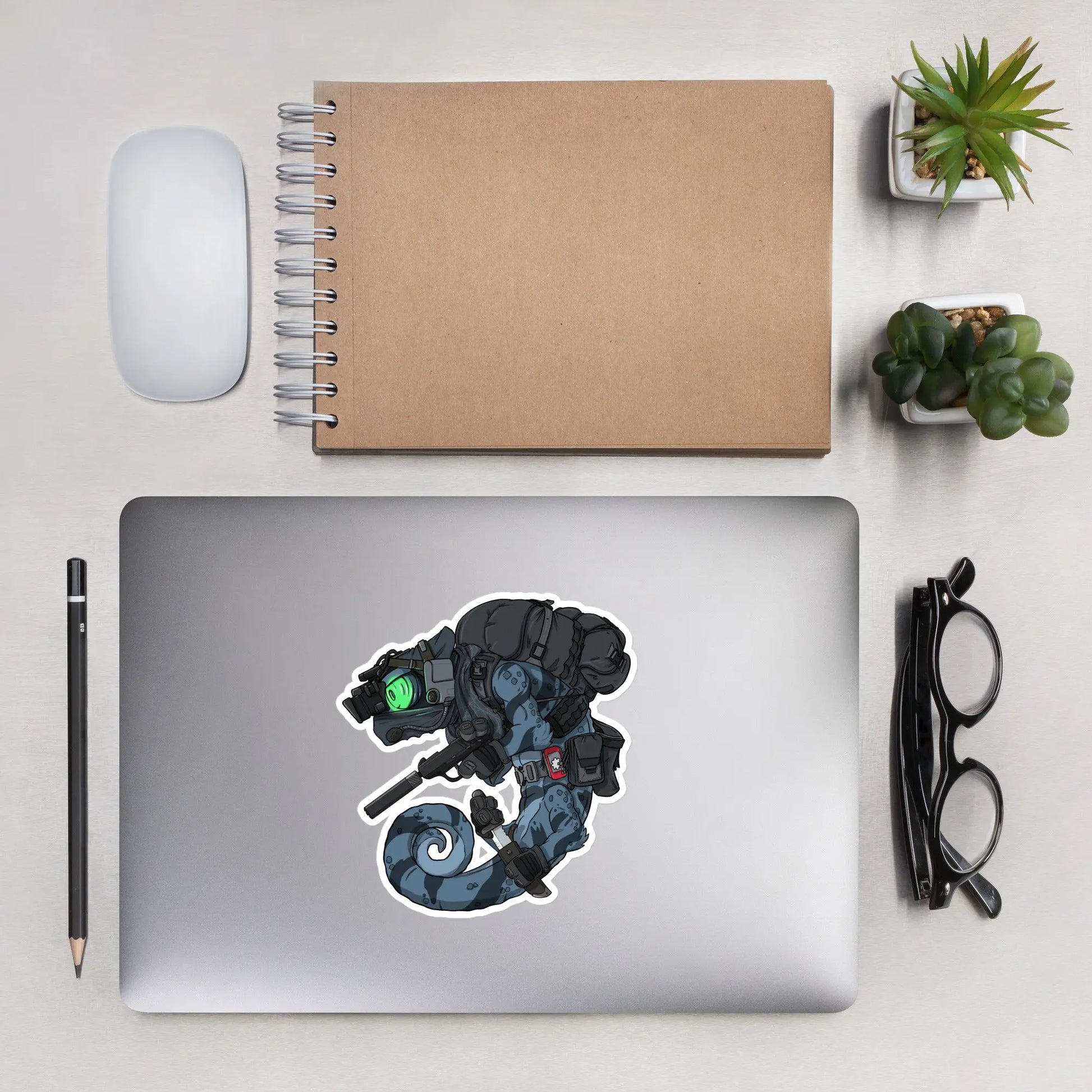 Chameleon Legion Nightstalker Bubble Free Stickers PATCHLAB