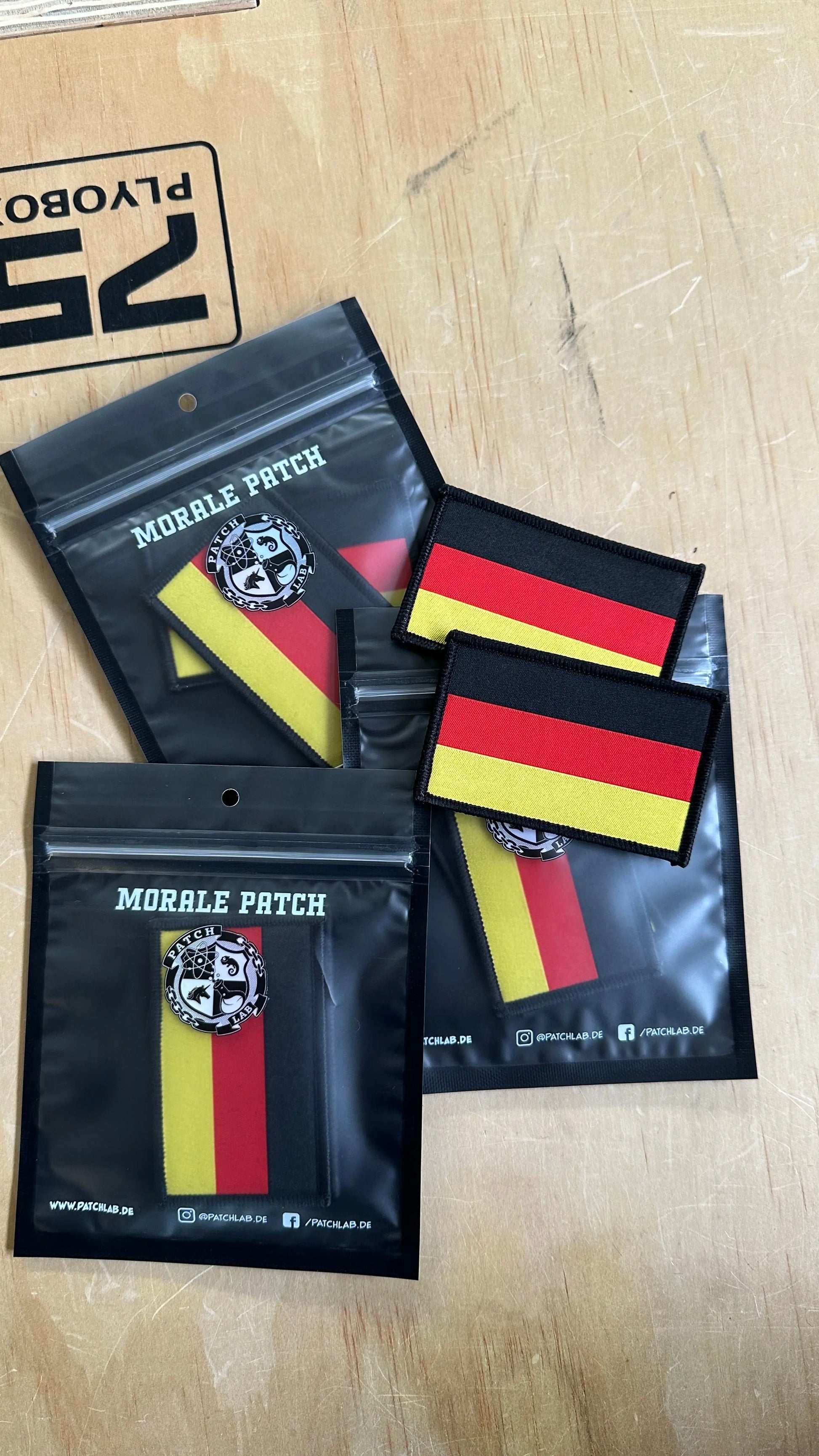 German Flag patchlab