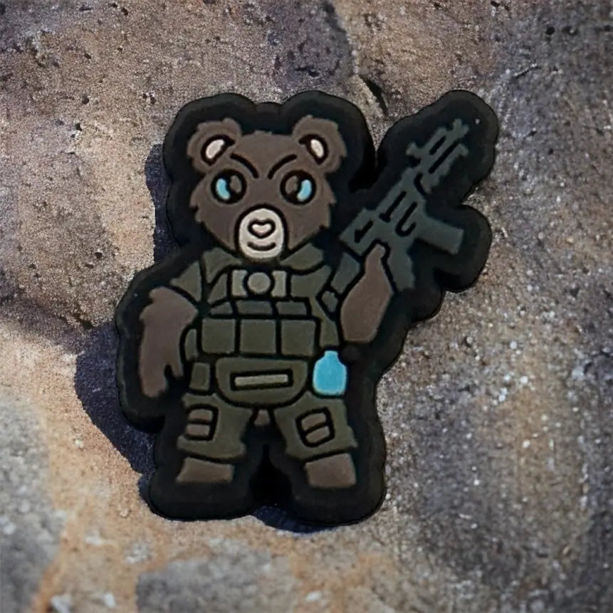 Tactical teddy 2025 bear patch